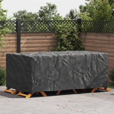 vidaXL Meubelbescherming Effen Zwart 240 x 110 x 70 cm 210D