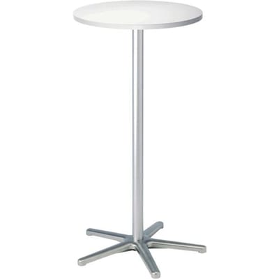 MAUL Statafel rond - stervoet - wit - metaal - 1 stuk - Ø 60 x 109.5 cm