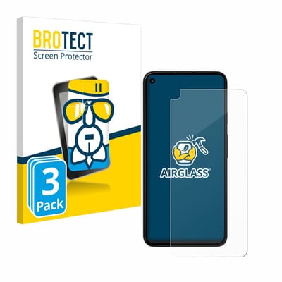 Screenprotector 3 Stuks voor Google Pixel 4a 5G Beschermglas transparant