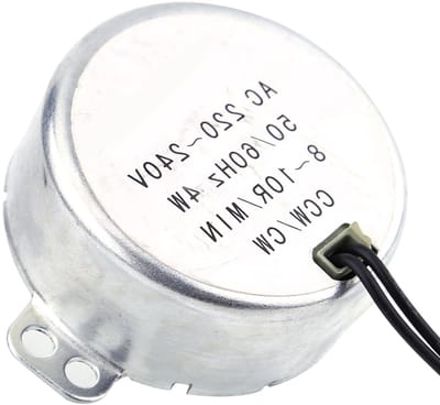 AC Synchronous Geared Motor 4W met CW/CCW en Automatische Terugloop voor Diverse Toepassingen (8-10 RPM)