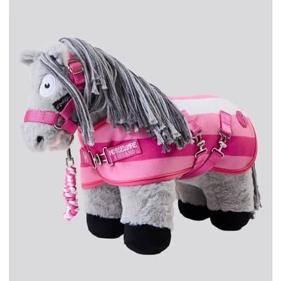 Accessoire voor knuffelpaard ruiterset halster en longe voor crafty pony Horseware Newmarket