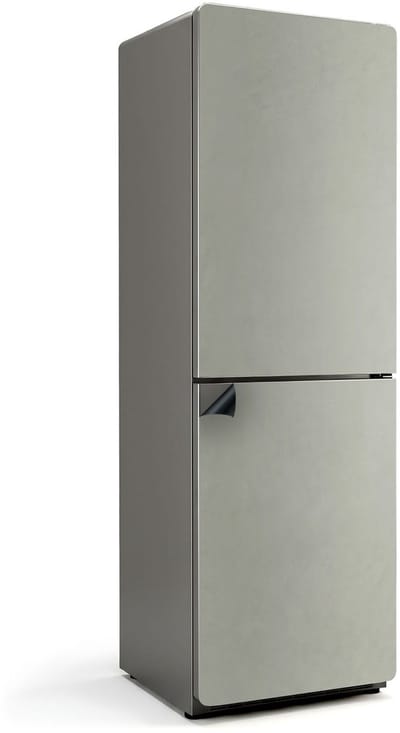 Wallfluent Magnetische Koelkastmat - Grijsgroen Koelkast Magneet Sticker - 60 cm x 190 cm - Grijsgroen Magnetische Koelkastmat - Magnetisch Koelkastaccessoire - Magnetische Koelkastbescherming - Keuken Decoratie Magneet