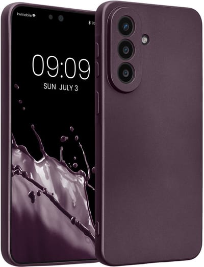 kwmobile metallic telefoonhoesje van TPU - geschikt voor Samsung Galaxy A57 5G - Flexible case voor smartphone - In metallic braam