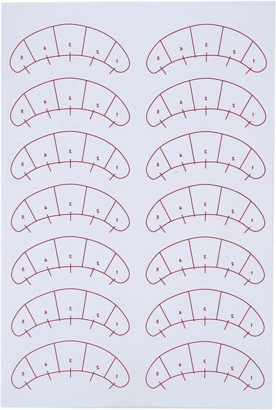 140 Stuks Wimperextensions Plakstickers en Isolatie Kussentjes voor Perfecte Oogmake-up