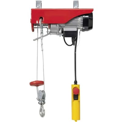 TOOLCRAFT 1550315 Elektrische kabellier Draagkracht (met keerschijf) 250 kg Draagkracht (zonder keerschijf) 125 kg