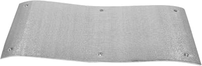 Raamfolie - Zonwering - Warmte Reguleren - Zuignap Installatie - 100x50 cm - Zilver