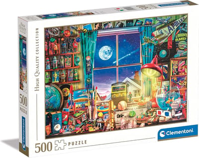 Legpuzzel - 500 Stukjes - Ontspanning - Gerecyclede Materialen - 49 x 36 cm - Meerkleurig