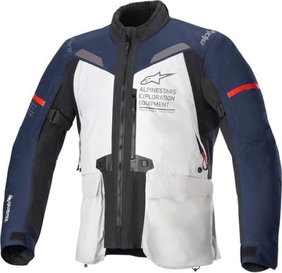 Alpinestars ST-7 2L Gore-Tex Jas IJsgrijs Donkerblauw Zwart - Jas