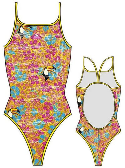 Turbo Tropical Tucan Flour Zwemkleding Veelkleurig M Vrouw
