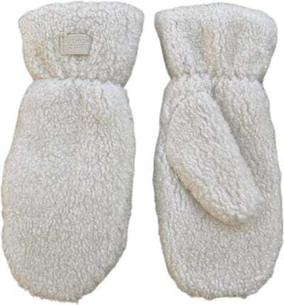 Teddy wanten dames - Wanten dames - Warme voering - Wit - One size