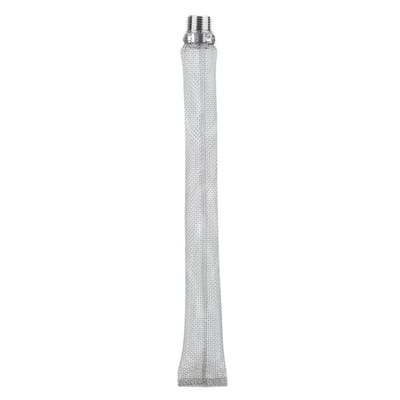 1/2in NPT Roestvrij Staal Bierfilter Schermgaas Filter voor Zelfbrouwen Bierketel Maischkuip(12in white