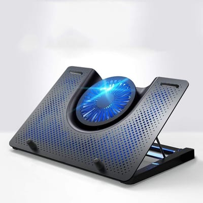 Laptop Koeler - Koelstation Laptop - Gaming en Werk - Stille Werking - 12-18 inch - Zwart
