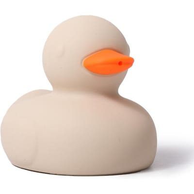 Montessori Leuke Eend Badspeeltjes Kleine Gele Eend Met Knijpgeluid Rammelaar Zacht Rubber Waterspeelgoed Kinderen Zomer Badkamer Cadeau white