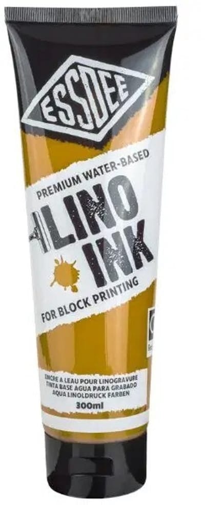 Essdee Lino Inkt Oker Geel 300ml