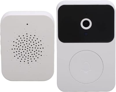 Draadloze Deurbel Camera - Slimme Wifi Deurbel - Beveiliging Huis - Ingebouwde Batterij - 800MAh Capaciteit - Zwart
