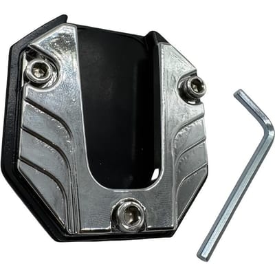 Motor Elektrisch Voertuig Modificatie Onderdelen Voetsteun Plaat Motorfiets Vergrote Hulp Zijstandaard Voetsteun Antislip Rand Pad