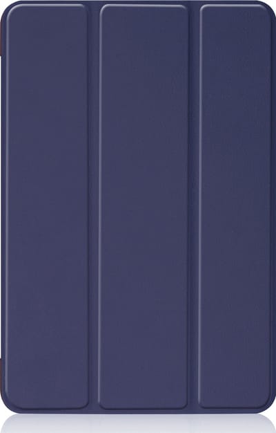 Hoesje - Geschikt voor Apple iPad Air 6 (2024) - 11 inch - 6e Generatie - M2 - Dun & Stevig - Trifold Bookcase - Hard Cover - Hardcover Book Case - Tablet Hoes - Donkerblauw