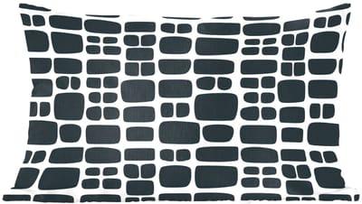 Sierkussens - Kussentjes Woonkamer - 60x40 cm - Modern - Organisch - Zwart