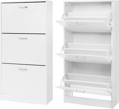 Nancy's Schoenenkast - Met 3 Kleppen - Voor 12-18 Paar Schoenen - Schoenen Opberger