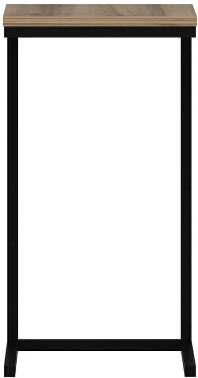 Asir - Bijzettafel - Okkernoot - 35 x 40 x 65 cm