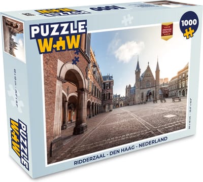 Puzzel Ridderzaal - Den Haag - Nederland - Legpuzzel - Puzzel 1000 stukjes volwassenen