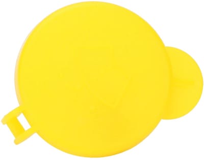 Dailygoods- Wasbakdop Geel - Vervangingsdop - Waterdicht - Lekvrij - Hoge kwaliteit - Eenvoudige installatie - Ruitensproeierdop
