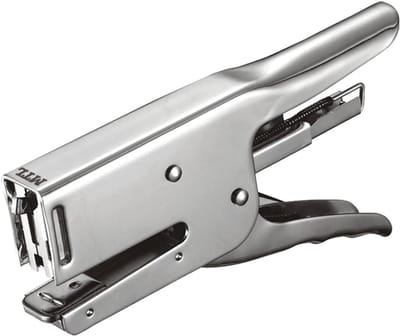 Niettang Verchroomd - Handgereedschap - Documenten Bevestigen - Hoge Kwaliteit Staal - 23 x 16 x 9 cm - Chroom