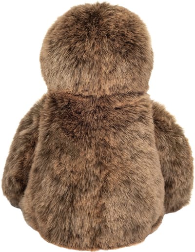 Hermann Teddy Knuffeldier Luiaard - zachte pluche stof - premium knuffels - bruin - 40 cm - Bosdieren
