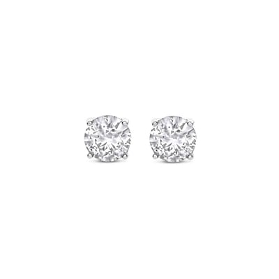 Frank 1967 Oorknopjes 7FE-0026 – Zirkonia 4 mm – Zilverkleurig Staal