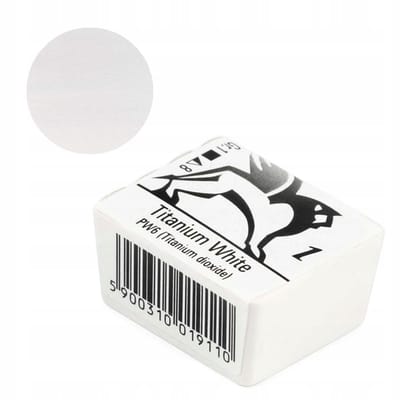 Renes Aquarelverf - Wit Titan 1,5 ml