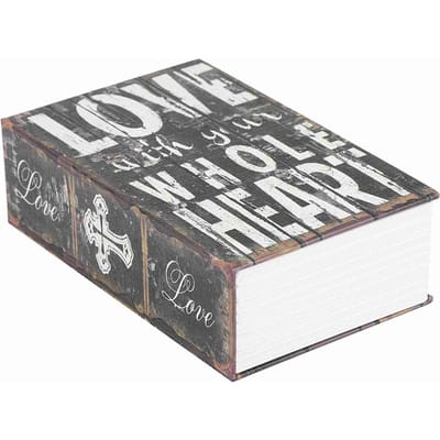 Creatieve Boek Kluis Doos Geld Sieraden Collectie Opbergkoffer met Combinatieslot(ROUTE 66)