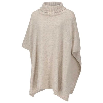 Morethansocks - Gebreide poncho dames - Fashion - One size - Poncho dames omslagdoek - Omslagdoek dames poncho