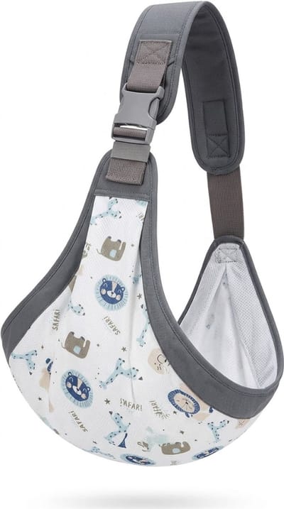 White-Label® Draagdoek Baby - Ergonomische Draagzak - 0-36 Maanden