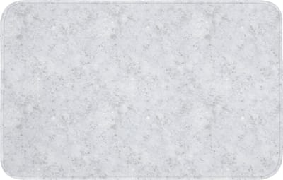 Badmat 80x50 cm - Antislip - Grijs - Terrazzo-effect - Beton - Badmatten voor badkamer - Badkamermat - Douchemat - Badkamer mat