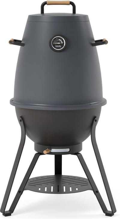 Kandu Cooking 41 kooksysteem - Coal Grey - Vertical Cooking barbecue - Ø58 x H95 cm
