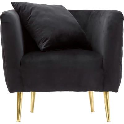 Fauteuil Bucarest Black 76×74×71 cm