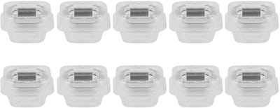 Dailygoods- Autodeur Clips Vervanging - Kunststof Inzetstuk - 10 Stuks - Doorshijnend - Voor E46/E90/E91/E92/E93 - Economisch en Praktisch - Deurklink Clips