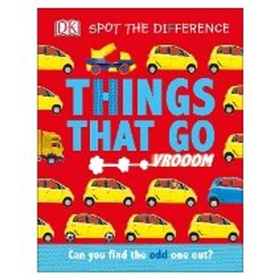 Spot The Difference Things That Go - DK