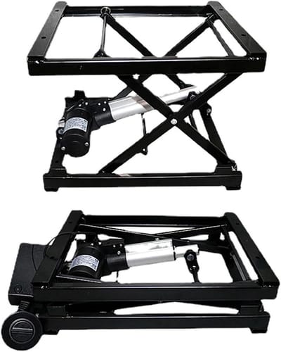 Elektrische Heftafel - Hefplatform - Materiaal Behandeling - Afstandsbediening - 50 kg Capaciteit - Zwart