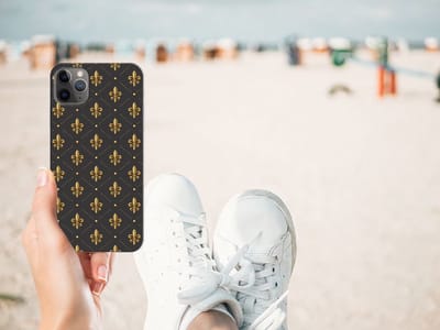 Apple iPhone 11 Pro Max TPU bumper Franse Lelie