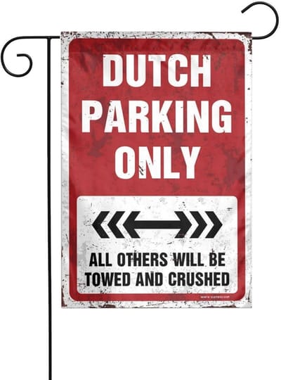 Tuinvlag Dubbelzijdig - Decoratieve Vlag - Zomer Decoratie - Rustiek Design