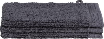 Seahorse Ridge washand 16 x 21 cm granite (per 3 stuks)