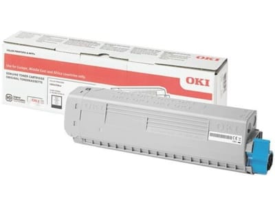 OKI 46861308 toner cartridge zwart hoge capaciteit (origineel)