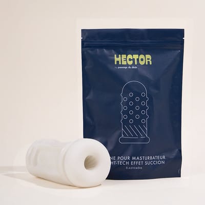 Vervangende sleeve voor high-tech masturbator Hector