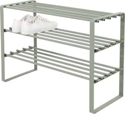 Spinder Design schoenenrek Rex SR 2 - Dusty Green - 12 paar schoenen - Staal