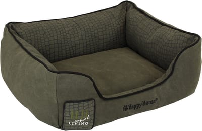 Happy-House Casual Living - Hondenmand - Groen-Grijs - L - 75 x 95 cm