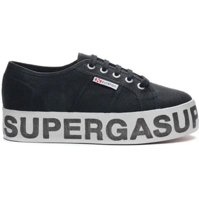 Damestrainers Superga 2790 - Cotw Glitter Lettering