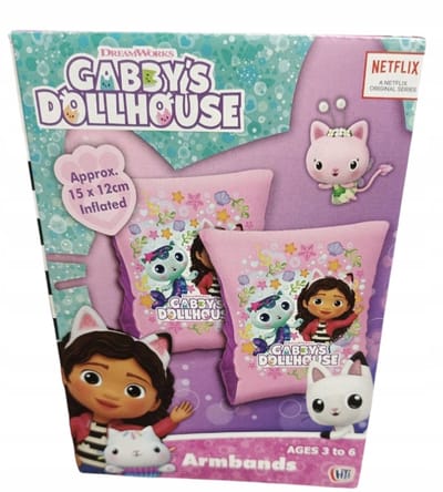 hti toys Gabby's Dollhouse zwembandjes - Zwemvleugels voor 3-6 jaar