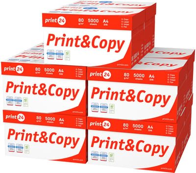 Printpapier Kopieerpapier 50000 vel 100 x 500 A4 Premium Hoogwit CIE 160 Testwinnaar PEFC gecertificeerd