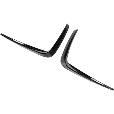2 stuks Voorbumper Ventilatie Canard Links Rechts Glanzend Zwart voor 3 Serie G20 G21 M Sport 2019?2022 black